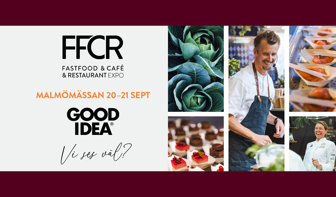 Good Idea som utställare på Fastfood & Café & Restaurant Expo i Malmö